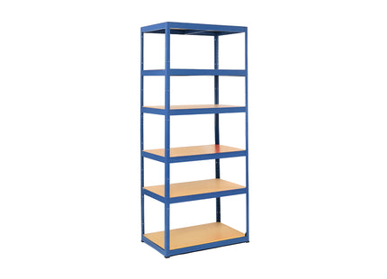 Polica metal-medijapan 213x90x60cm, 6x350kg plava