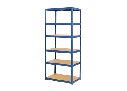 Polica metal-medijapan 213x90x60cm, 6x350kg plava