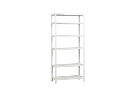 Polica metal-metal 180x75x30cm, 6x75kg, Bela