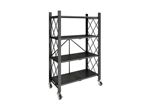 Polica metalna sklopiva sa točkićima 125x71x34cm