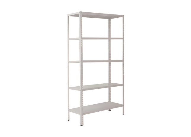 Polica metal-metal 188x90x30cm, 5x80kg, Bela