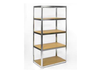 Polica metal-medijapan 180x100x40cm, 5x175kg galva