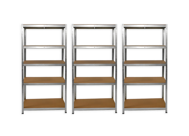 Set od 3 police 180x90x30cm, 5x175kg galva