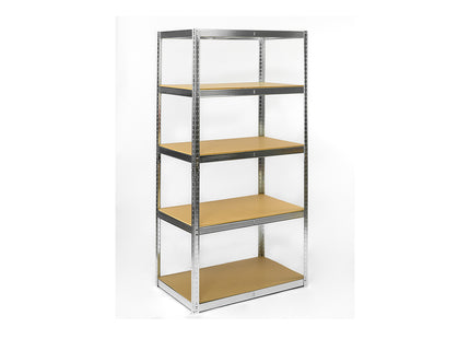 Polica metal-medijapan 180x100x45cm, 5x100kg galva