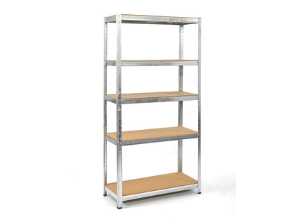 Polica metal-medijapan 180x90x45cm 5x175kg