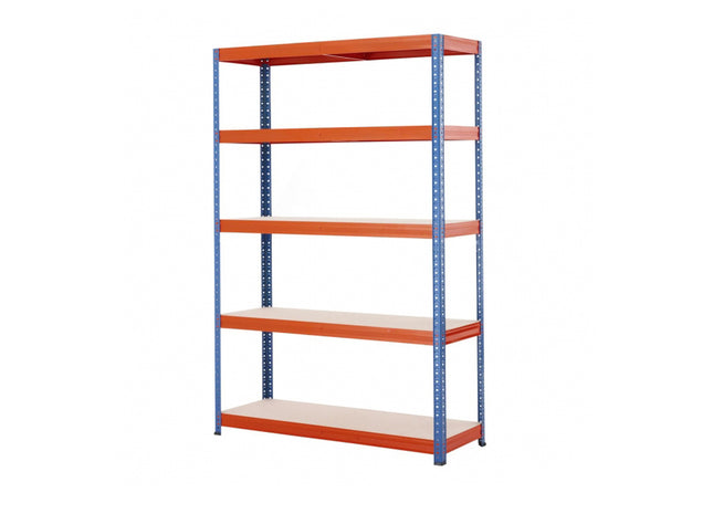 Polica metal-medijapan 180x100x50cm, 5x400kg