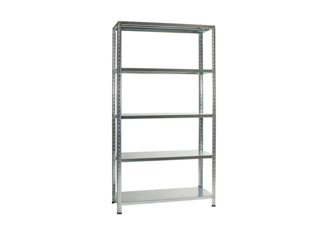 Polica metal-metal 187x120x40cm, 5x140kg Galva