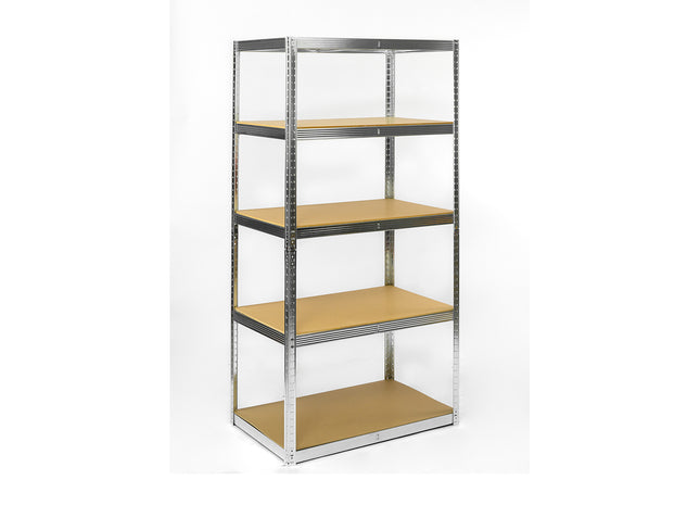 Polica metal-medijapan 180x120x60cm, 5x175kg