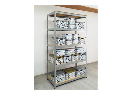 Polica metal-medijapan 213x120x60cm 5x250kg