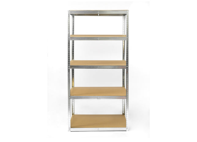 Polica metal-medijapan 180x100x40cm, 5x175kg galva