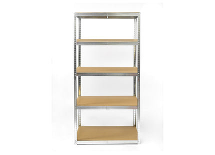 Polica metal-medijapan 180x100x30cm, 5x100kg galva