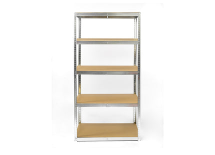 Polica metal-medijapan 180x100x45cm, 5x100kg galva