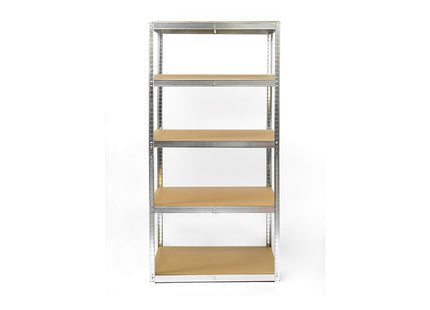 Polica metal-medijapan 180x100x30cm, 5x175kg, galva