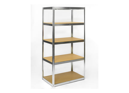 Polica metal-medijapan 180x90x60cm, 5x100kg galvanizovana