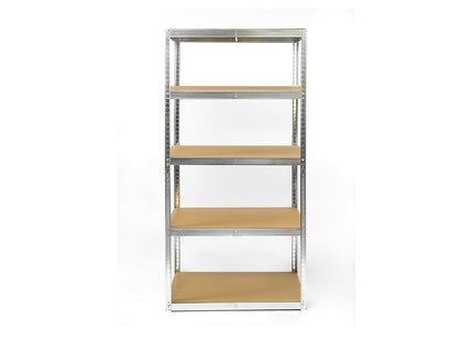 Polica metal-medijapan 180x100x35cm, 5x100kg, galva