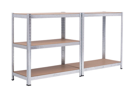 Polica metal-medijapan 180x120x45cm, 5x175kg