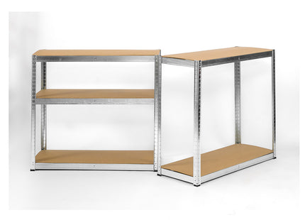 Polica metal-medijapan 180x90x45cm 5x175kg