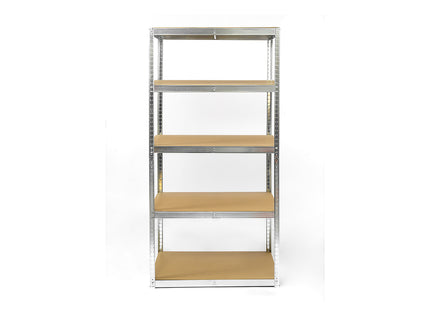 Polica metal-medijapan 180x100x40cm, 5x100kg, galva