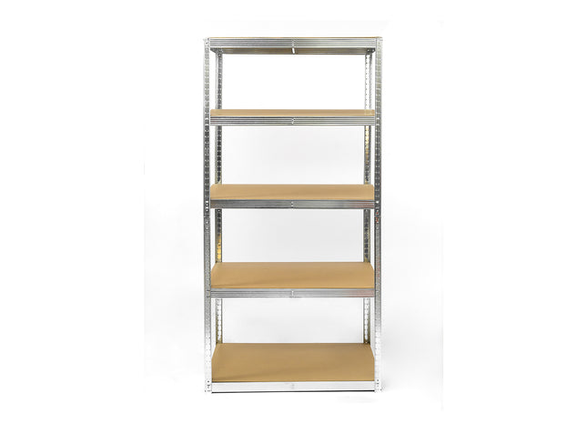 Polica metal-medijapan 180x100x40cm, 5x100kg, galva