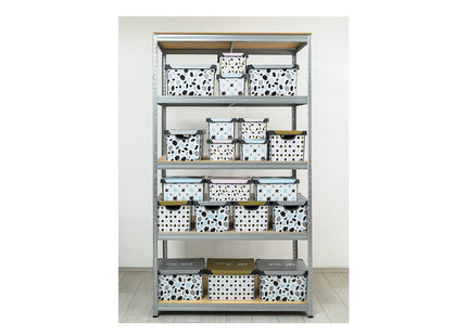 Polica metal-medijapan 213x120x60cm 5x250kg