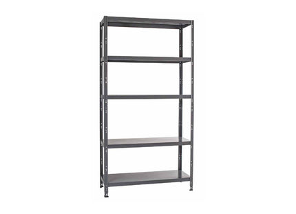 Polica metal-metal 187x100x40cm, 5x140kg Galva