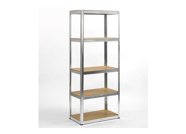 Polica metal-medijapan 180x60x40cm, 5x175kg galva