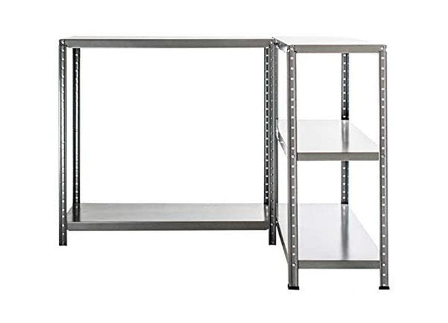 Polica metal-metal 187x120x40cm, 5x140kg Galva