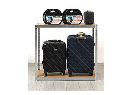 Polica metal-medijapan 180x100x30cm, 5x100kg galva