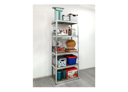 Polica metal-medijapan 180x90x40cm, 5x100kg galvanizovano