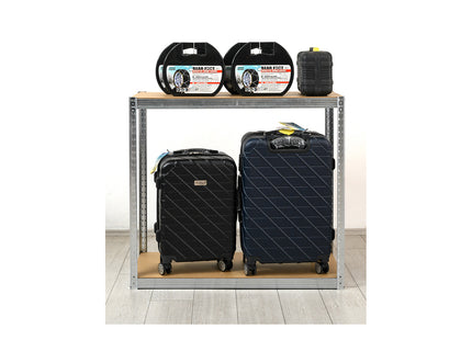 Polica metal-medijapan 180x100x40cm, 5x175kg galva