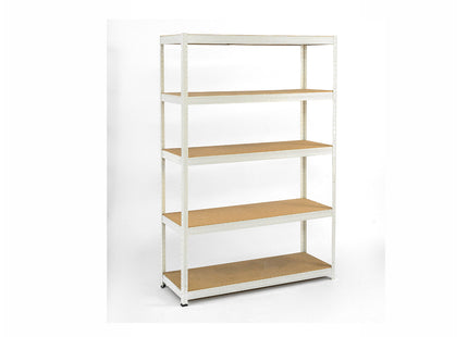 Polica metal-medijapan 180x120x45cm 5x275kg