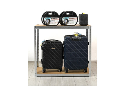 Polica metal-medijapan 180x100x40cm, 5x100kg, galva