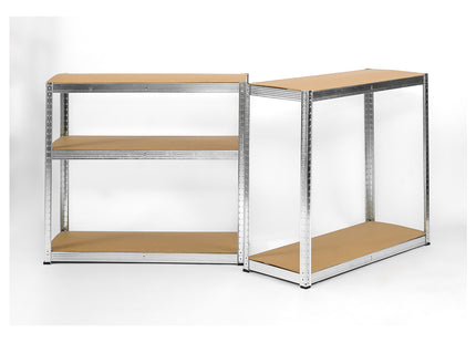 Polica metal-medijapan 180x90x40cm 5X175kg