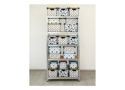 Polica metal-medijapan 180x120x45cm, 5x175kg