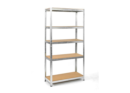 Polica metal-medijapan 180x100x40cm, 5x175kg galva