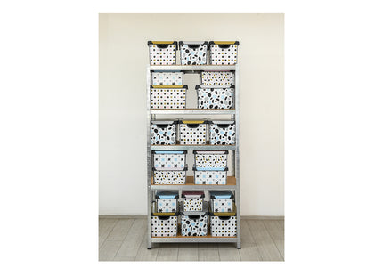 Police metal-medijapan 180x120x30cm, 5x175kg