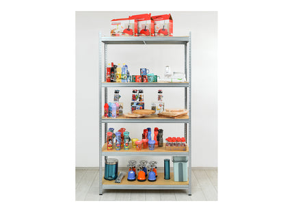 Polica metal-medijapan 180x120x60cm, 5x250kg