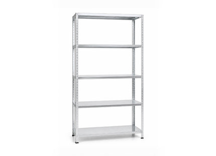 Polica metal-metal 188x90x30cm, 5x80kg, Galva