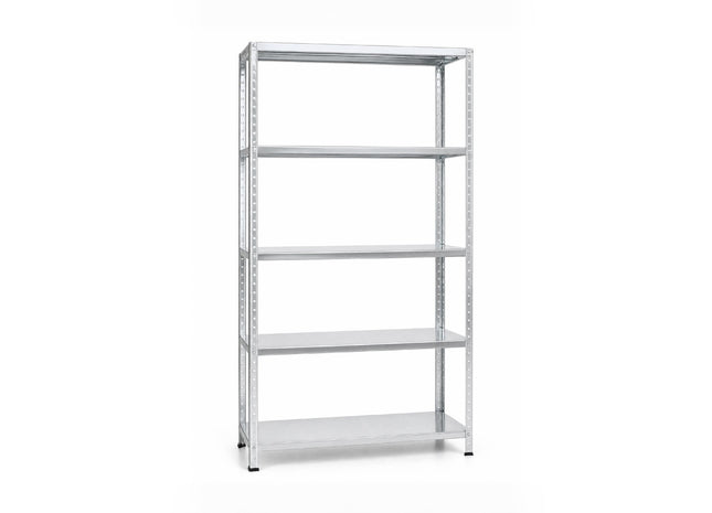 Polica metal-metal 188x90x30cm, 5x80kg, Galva