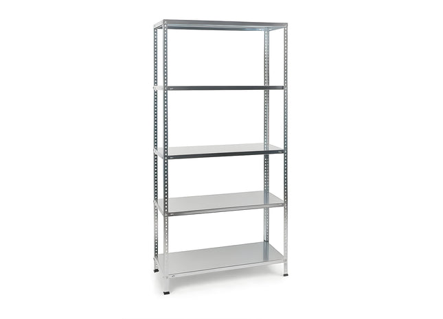 Polica metal-metal 170x75x30cm, 5x50kg, Galva