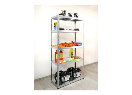 Polica Metal-metal 180x90x40cm, 5x100kg galva