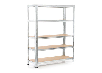 Polica metal-medijapan 180x120x45cm, 5x175kg