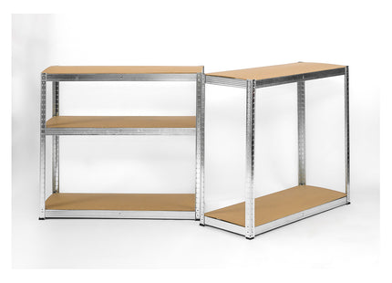 Polica metal-medijapan 180x90x60cm, 5x100kg galvanizovana