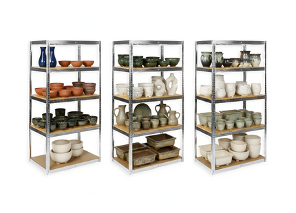 Set od 3 police 180x120x50cm, 5x175kg, galva