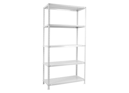 Polica metal-metal 170x75x30cm, 5x80kg, Bela