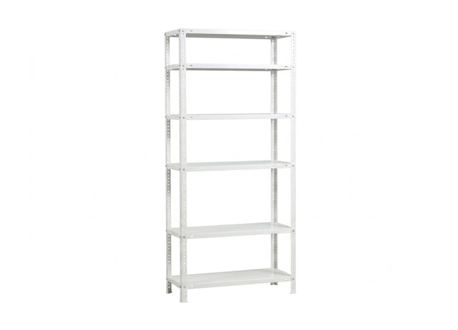 Polica metal-metal 180x75x30cm, 6x80kg, Bela