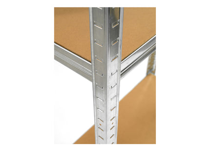 Polica metal-medijapan 180x90x60cm, 5x100kg galvanizovana