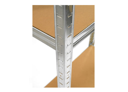 Polica metal-medijapan 180x90x35cm, 5x175kg galva